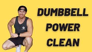 Dumbbell Power Clean | K Squared Fitness