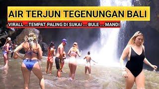 VIRAL ... AIR TERJUN TEGENUNGAN BALI / BLANGSINGA WATERFALL BALI