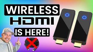 Wireless HDMI Is Here! Say Goodbye To HDMI Cables! | BMOSTE Wireless HDMI Transmitter Receiver Kit