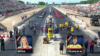 2018 Summit Racing Equipment Nationals Top Alcohol Dragster winner Megan Meyer