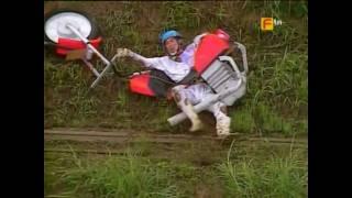 Takeshi's castle funny fall