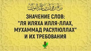 Шейх Солих аль-Фаузан | Значение слов "Ля иляха илля-Ллах, Мухаммад РасулюЛлах" и их требования