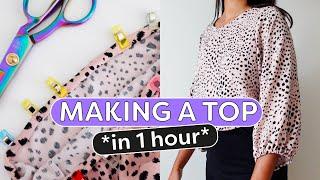 Sew With Me | DIY Smock top ft. LDH Scissors