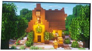 Minecraft - Simple Yellow Concrete House｜How To Build｜Inspiration Build｜Step By Step Build