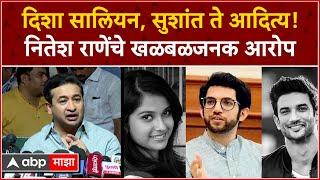 Nitesh Rane on Disha Salian : दिशा सालियन, सुशांत ते आदित्य!नितेश राणेंचे खळबळजनक आरोप