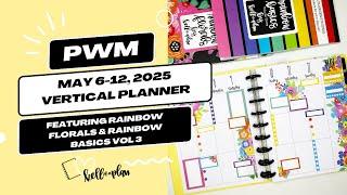 Plan with Me- May 6-12, 2024- Vertical Planner