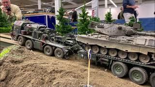 Intermodellbau 2021 Dortmund  - scale 1/16 #rc tanks + trucks - Reservistenkameradschaft Modellbau