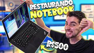 Comprei um Lenovo Thinkpad T480 BARATO! Vale a pena?