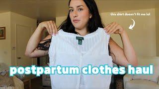 CLOTHES HAUL & TRY ON 2024 (old navy, nordstrom rack, thrifted, shein & vivaia!)