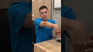 Đau khuỷu tay bài tập tại nhà | Bác sĩ Tiến #shorts #tenniselbow #bacsilecongtien