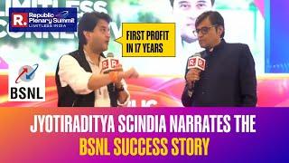 Jyotiraditya Scindia Narrates The BSNL Success Story, Reveals How It Turned Profitable After 17 Yrs