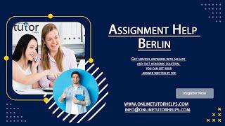 Assignment Help Berlin| Learn More How To Write Best Quality Assignment Help