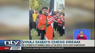 15-year-old chess star, Viraj Shah, optimistic of winning a medal for Kenya