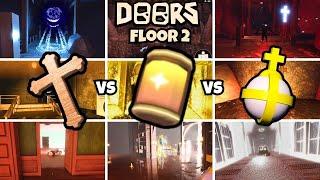 All Crucifix Uses Vs All Barrel Uses Vs All HolyBomb Uses In Floor 2-Doors Floor 2 Update(The Mines)