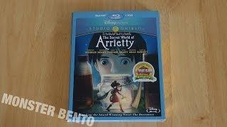 Studio Ghibli The Secret World of Arrietty Blu-ray | DVD Unboxing & Review