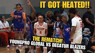 THEY WANTED A REMATCH!! Decatur Blazers vs Young Pro Global/ Deloni Pughsley Crossed The whole team!