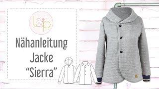 Nähanleitung lillesol Jacke Sierra - eine Jacke mit Kragen nähen