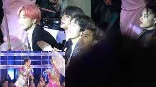 190501 BTS reaction to Taylor Swift ft. Brendon Urie ME! @ BBMAs @ 2019