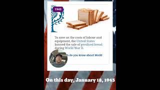 January 18, 1943, Bet You Didn't Know!