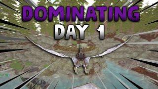 Dominating and Raiding on Day 1! Ark PVP | SEAASER'S Ark Season 5