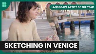 Exploring Venice with Fujiko Rose - Landscape Artist of the Year - S05 EP9 - Art Documentary