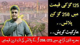Bahria Town Karachi Latest News Updates Current Market Situation Latest Rates Of 250 Sqyds Plots btk