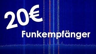 20 € Funkempfänger - SDR mit dem DVB-T Stick (RTL2832U, RTL SDR)