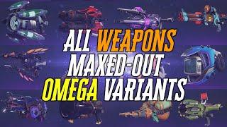 Ratchet and Clank Rift Apart: ALL WEAPONS MAXED OUT Gameplay (All OMEGA Variants with Raritarium)