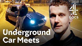 The SECRET World Of Car Meets | George King's Illegal Activities | Channel 4