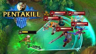 INSANE PENTAKILL MOMENTS