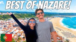 NAZARE PORTUGAL  MORE THAN JUST BIG WAVES (coolest place we visited in Portugal!)