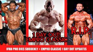 Krizo VS Bonac 1 Day Out Empro Classic Updates + RIP IFBB PRO Doug Fruchey + MORE