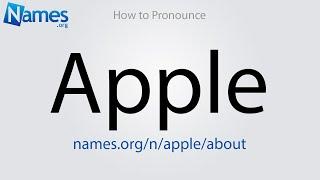 How to Pronounce Apple