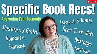MORE Specific Book Recommendations!! | Answering Your Requests with 60+ Book Recs