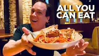 All You Can Eat SPAGHETTI in Las Vegas!