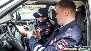 Кадры задержания пьяного водителя в Кингисеппе