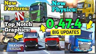 Update 0.47.4 Out! - New Schedule and Features in Truckers of Europe 3  | Truck Gameplay