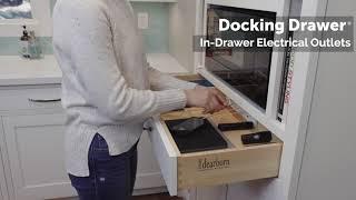 In-Drawer Outlets | Safely Connect Devices Inside the Drawer to Eliminate Countertop Clutter