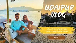 UDAIPUR VLOG | LAKE PICHOLA | LUNCH AT LAKE VIEW RESTAURANT | LAL GHAT | BAGORE KI HAVELI, RAJASTHAN