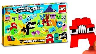 Abro el Set de LEGO OFICIAL de Alphabet Lore! | Lego Minifiguras Oficiales De Alphabet Lore