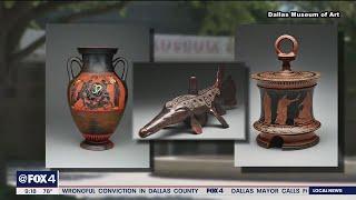 $5M in ancient art at Dallas Museum of Art destroyed by man "mad at his girl," police say