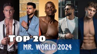 Mister World 2024 |top 20 prediction @MrWorldOrg