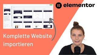 Elementor Website Kits: Komplette Website in wenigen Minuten erstellen