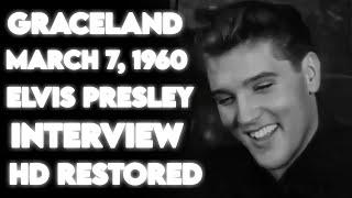 Elvis' Post Army Press Conference at Graceland | March 7, 1960 | HD Restored