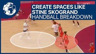 Create Space like Stine Skogrand ?!  - Handball Breakdown | Handball inspires