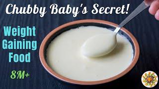 Chubby Baby's Secret! Weight Gaining Baby Food | Potato Egg Puree for 8M+