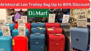 Dmart Offer Up to 80%Discount Atistocrat Leo Trolley Bag #dmart # trolleybag