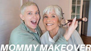 DOING MY MOM'S MAKEUP