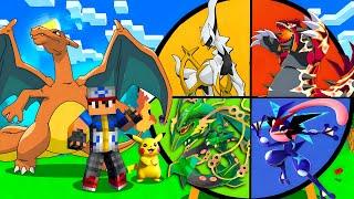 I Survived 100 DAYS in POKEMON All  Different Game  in Minecraft! POKEMON अभी मजा आयेगा बिडू || 1