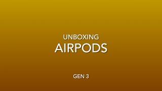 ⁠Unboxing Apple AirPods3 @CodeHype-Priyanshu